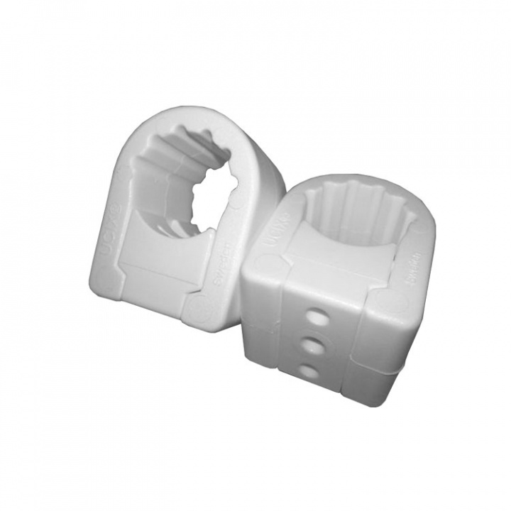 Pulpitfäste UCIX-2X Vit Dubbelfäste