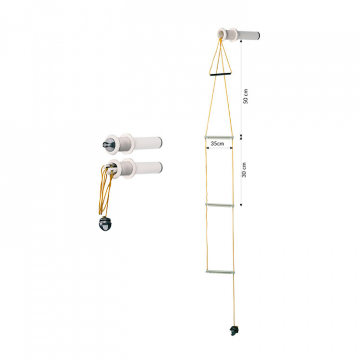 Säkerhetsstege Planmonterad