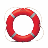 Livboj Röd Utvändig Ø75cm 4kg SOLAS-godkänd Livboj Röd Utvändig Ø75cm 4kg SOLAS-godkänd