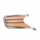 Peke Teak 65x33 cm Med Ø32 mm Rör Peke Teak 65x33 cm Med Ø32 mm Rör