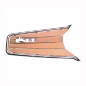 Peke Teak Med Ankarrulle 140x52 cm Ø42 mm Rör Peke Teak Med Ankarrulle 140x52 cm Ø42 mm Rör