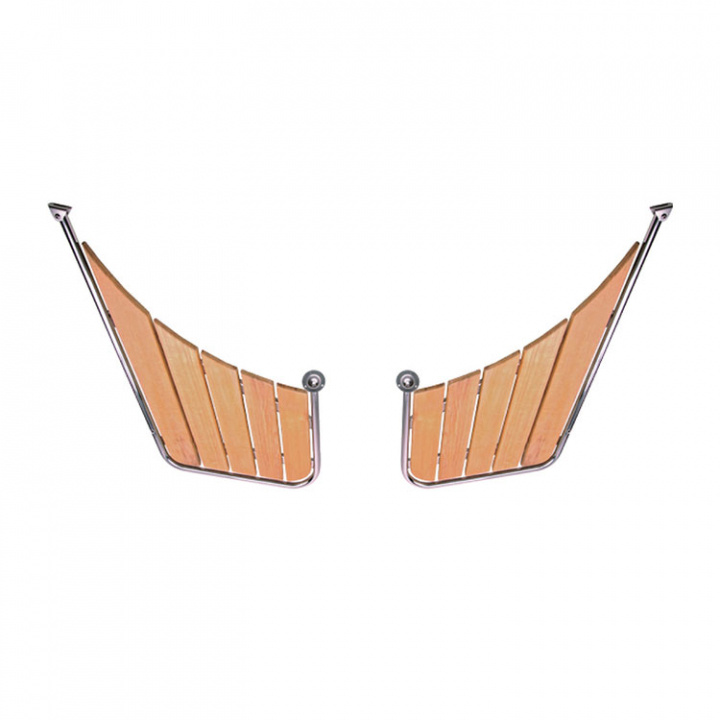 Badplattform 95/47x65 cm Ø32 mm