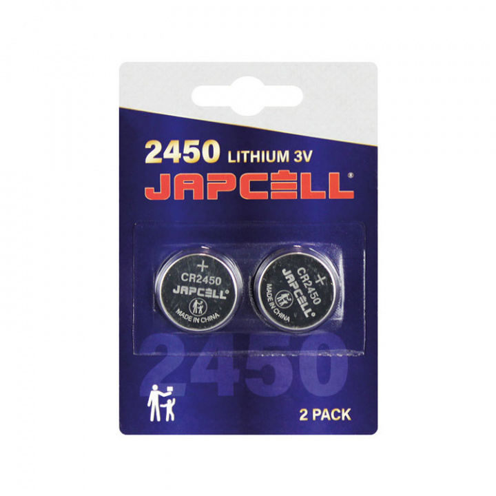 CR2450 3V Litium Batteri 2-pack