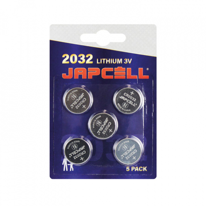 CR2032 3V Litium Batteri 5-pack