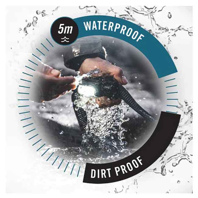 Pannlampa Uppladdningsbar WPFH30R 1200 Lumen