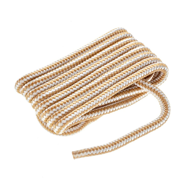 Förtöjningslina Guld/Vit 13 mm 6 m