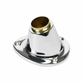 Flaggstångshållare Kromad Mässing Ø25 mm Flaggstångshållare Kromad Mässing Ø25 mm