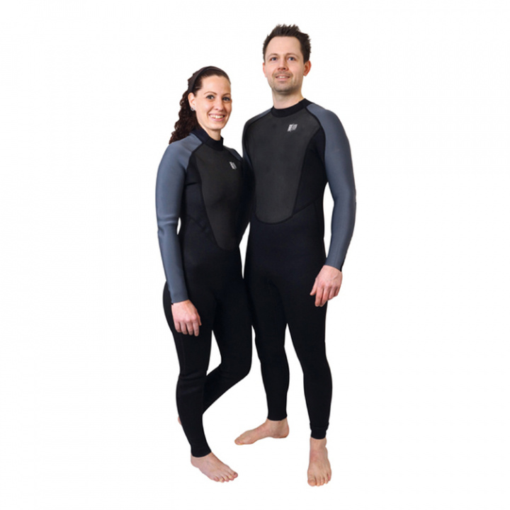 Våtdräkt Herr Lång Modell 3/2 mm Svart/Grå