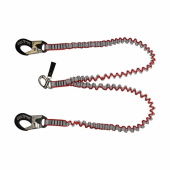 Elastisk Lina 2+2 m Med Svart Säkerhetskrok & Schackel Elastisk Lina 2+2 m Med Svart Säkerhetskrok & Schackel