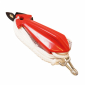 Säkerhetslina Med Hjul Flöten & Karbinhakar Säkerhetslina Med Hjul Flöten & Karbinhakar