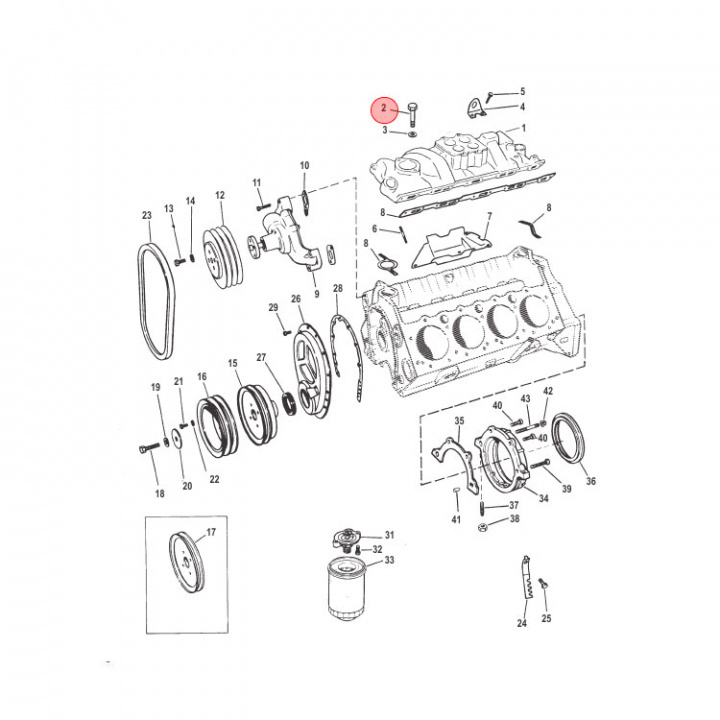 Bult Mercruiser (11976)