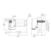 W12 Torkarmotor 68 mm W12 Torkarmotor 68 mm