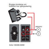Strömbrytare För Torkarmotor Off-On-On Strömbrytare För Torkarmotor Off-On-On
