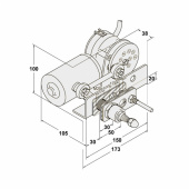 Torkarmotor Heavy Duty 12/24V Torkarmotor Heavy Duty 12/24V