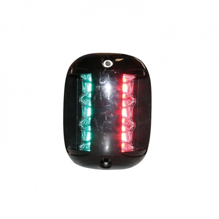 LOS LED Dubbellanterna Grön/Röd 12-24 Vdc 2NM