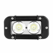 Kompakt Vattentät LED-däcklampa 2x10W 10-30V Kompakt Vattentät LED-däcklampa 2x10W 10-30V