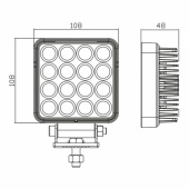 Däcksbelysning LED 10-30V DC 2200lm Däcksbelysning LED 10-30V DC 2200lm