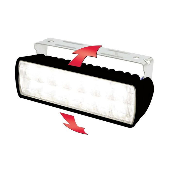 Sea Hawk LED Däckbelysning 18 Watt - Svart