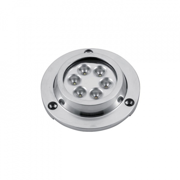 LED Undervattensbelysning Utanpåliggande 6x3W Blå