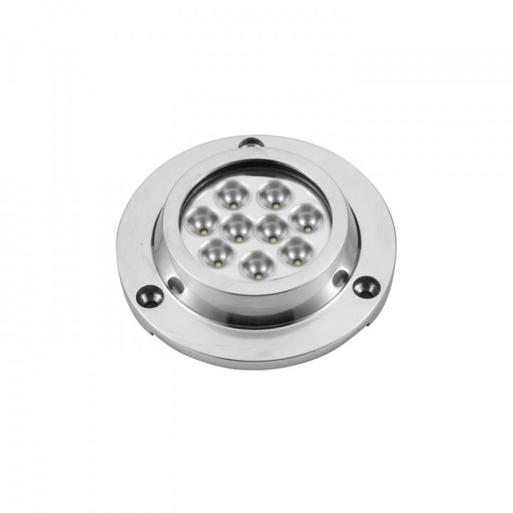 LED Undervattensbelysning Utanpåliggande 9x3W Vit