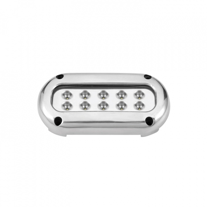 Undervattensljus Utanpåliggande LED 10x3W