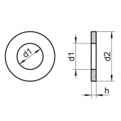 Bricka A4 Rostfritt Bricka A4 Rostfritt