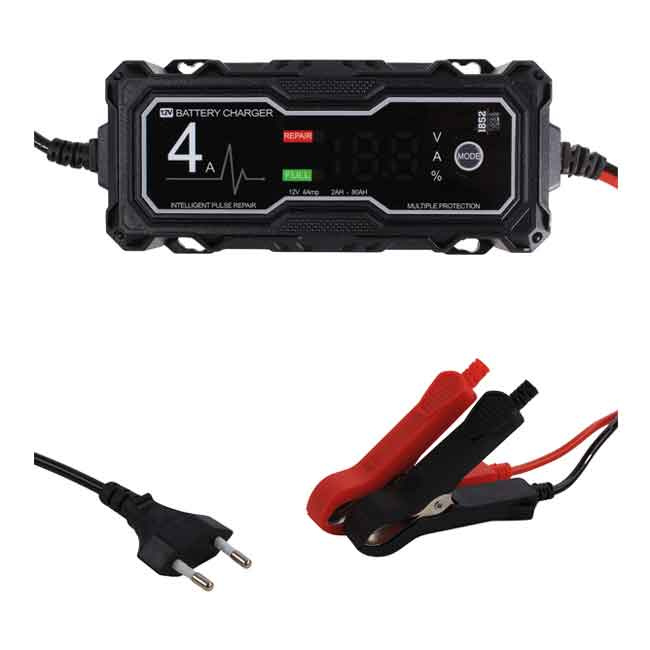 Underhållsladdare 4A 6/12v Auto