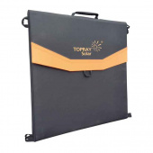 Solpanel Portabel Utvikbar Med Regulator 200W Solpanel Portabel Utvikbar Med Regulator 200W