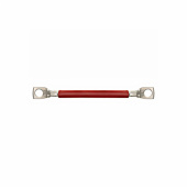 Förtennad Batterikabel Med Kabelsko Röd Förtennad Batterikabel Med Kabelsko Röd