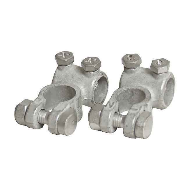 Polsko Set Förtennad Mässing