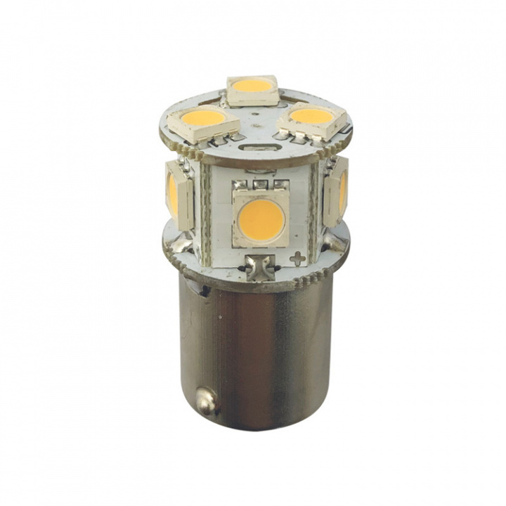 LED-Bajonett BA15S 10-36Vdc Ø19x33 mm 2-pack