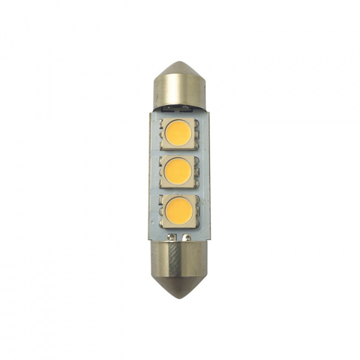 LED Pinol/Spollampa 10-36Vdc 37 mm 2-pack