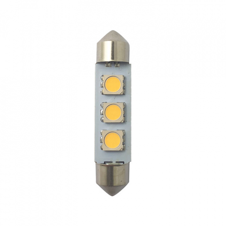 LED Pinol/Spollampa 10-36Vdc 42 mm 2-pack