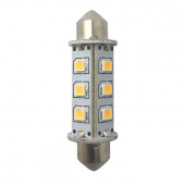 LED Spollampa 10-36Vdc Omni 42 mm 2-pack LED Spollampa 10-36Vdc Omni 42 mm 2-pack