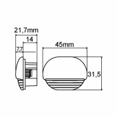 Easy Fit LED-Lampa Kromad 12/24V Easy Fit LED-Lampa Kromad 12/24V