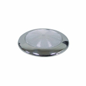 LED-Taklampa Rostfri Vit/Röd 12V Ø 94 mm LED-Taklampa Rostfri Vit/Röd 12V Ø 94 mm