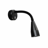 Mary Flex Mini Vägglampa Aluminium Svart 10-30V Mary Flex Mini Vägglampa Aluminium Svart 10-30V