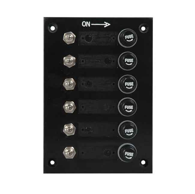 Elpanel 6 Kontakter 12v