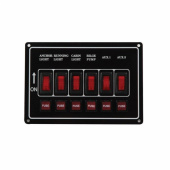 Strömpanel 6 Kontakter 12V Strömpanel 6 Kontakter 12V