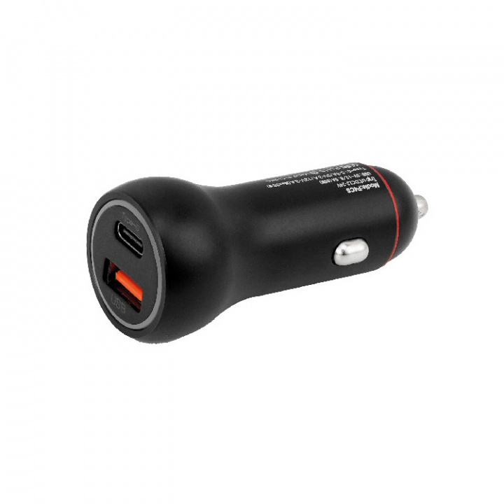 Adapterladdare USB A & C 9-30V