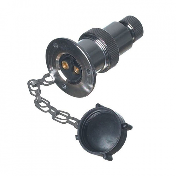 Däckkontakter 2-polig 3 Ampere