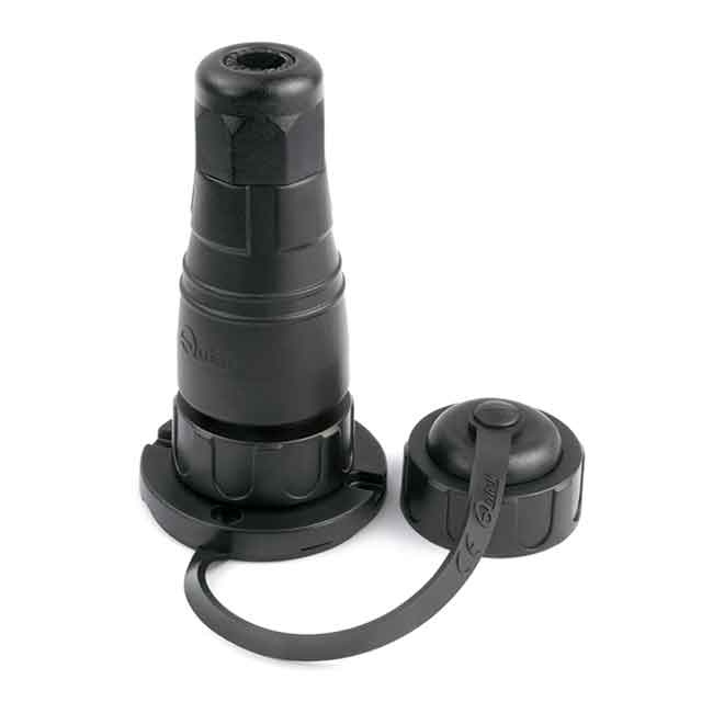 Däckskontakt 7-polig Max 12 amp