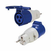 Adapter Schuko Hane Till CEE Hona Adapter Schuko Hane Till CEE Hona