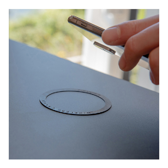 ROKK Hidden Trådlös Laddare 10W Vattentät 12/24V