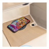 ROKK Surface Non-slip Trådlös Laddare 10W Vattentät 12/24V ROKK Surface Non-slip Trådlös Laddare 10W Vattentät 12/24V