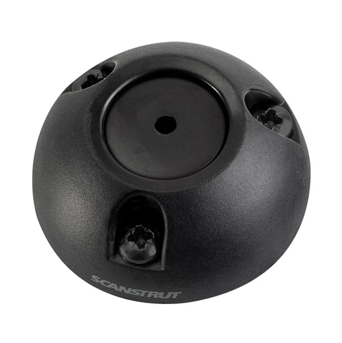 Kabelgenomföring vertikal IP68 Svart