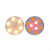 LED-lampa Vit/Röd BA15d Ø32x38mm 10-35V 0,6/1,6W 5/10 W LED-lampa Vit/Röd BA15d Ø32x38mm 10-35V 0,6/1,6W 5/10 W
