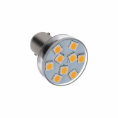 LED-Bajonett 3 Steg BA15D Ø 32x38 mm 10-35vdc 15W LED-Bajonett 3 Steg BA15D Ø 32x38 mm 10-35vdc 15W