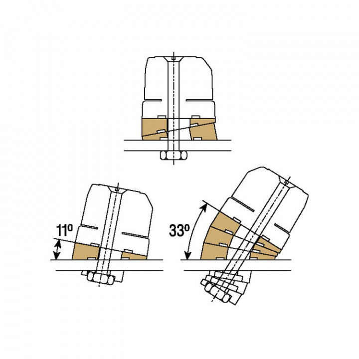 Medium Underlagskit Svart 2-pack