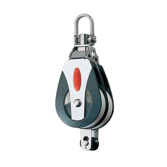 Dubbelblock Med 2-vägsschackel Och Hundsvott Max 10mm